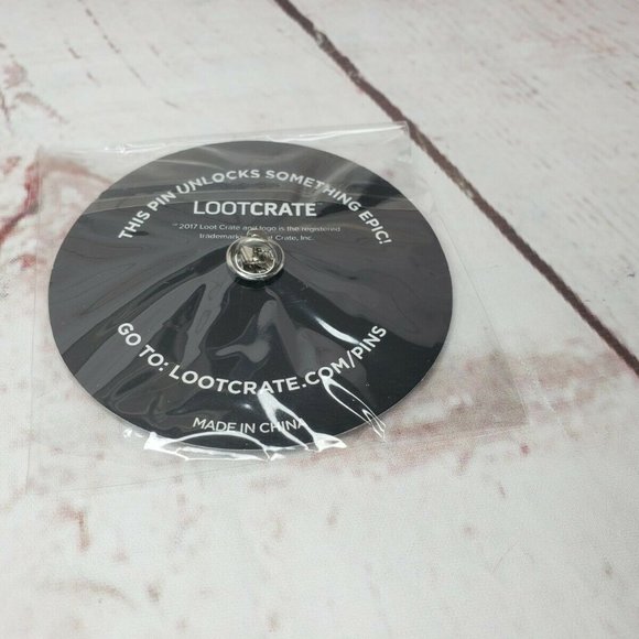 Loot Crate September 2017 Robotic Pin #LootPins - Picture 6 of 10